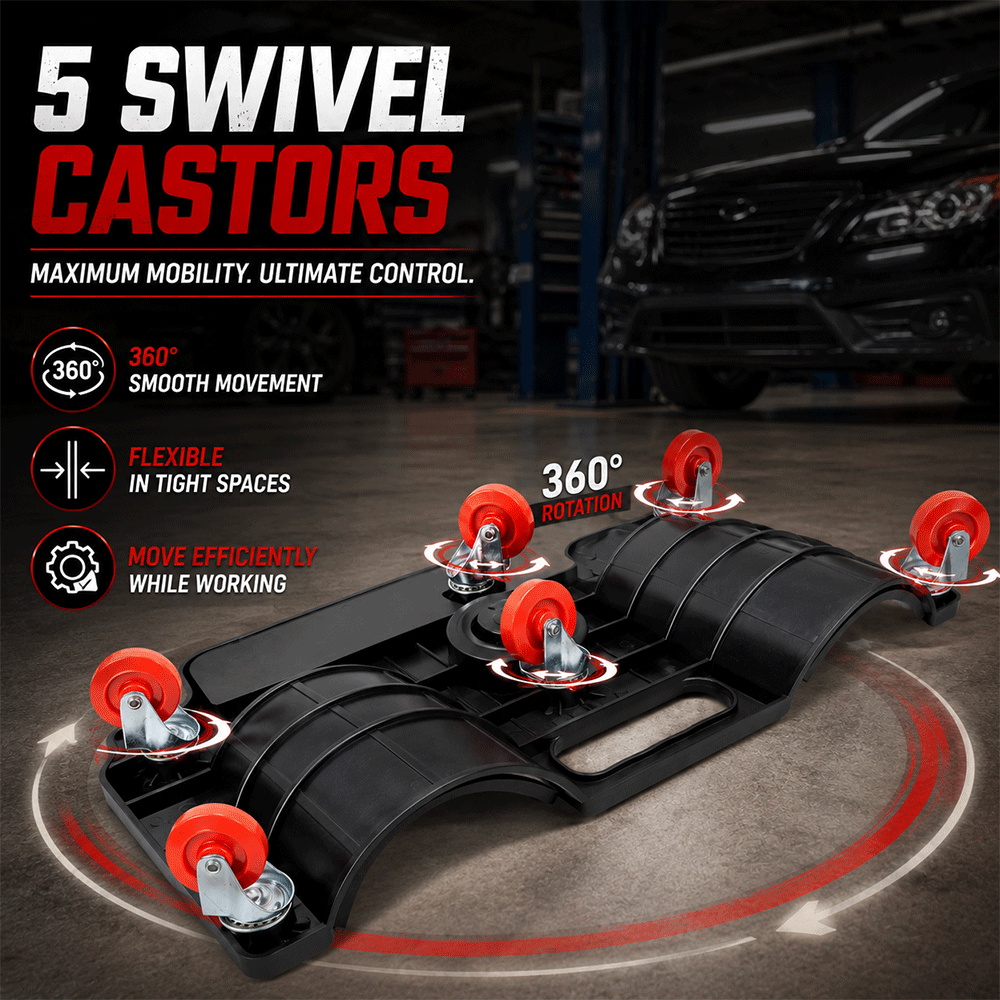 Garage Creeper Roller - Suitable for Repair Kneeling Board Universal