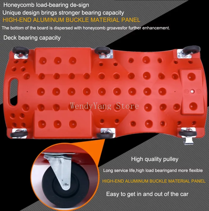36 inch Car Repair Lying Board - Garage Creeper Roller 评论和价格