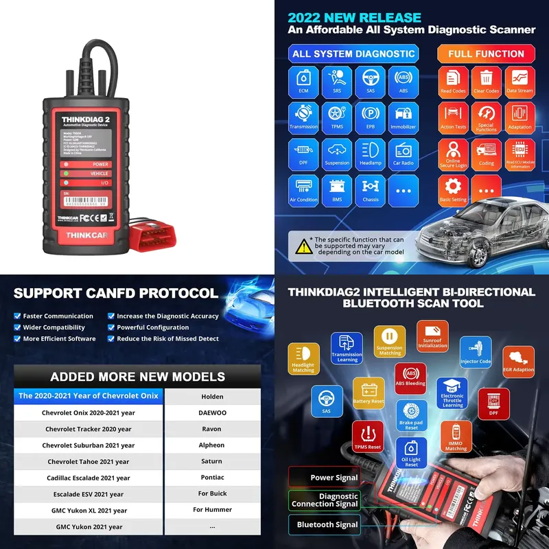 Thinkdiag 2 Diagnostic Tool OB - Car Diagnostic Tool 评论和价格