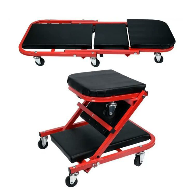 Folding Car Repair Bed 36-inch - Garage Creeper Roller 评论和价格