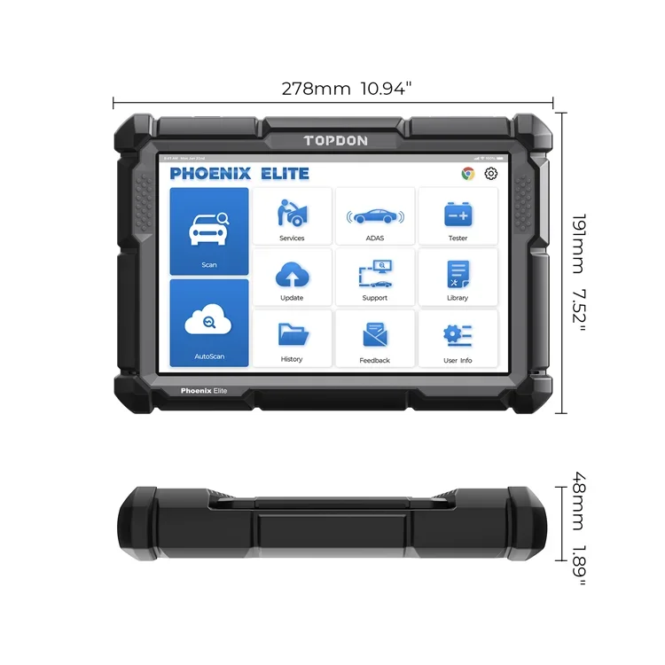 TOPDON PHOENIX ELITE Car Ecu U - Car Diagnostic Tool 评论和价格