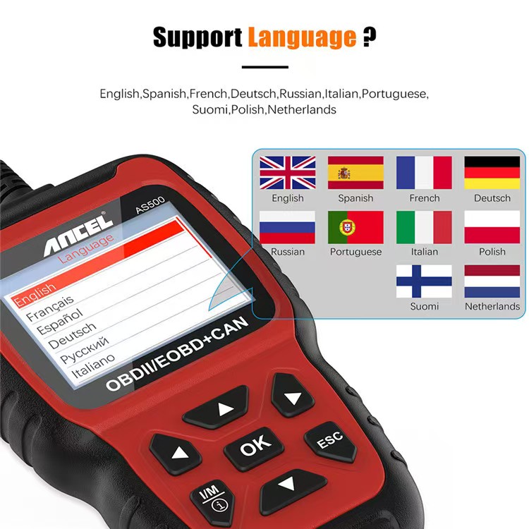 All OBDII functions Multi-lang - Car Diagnostic Tool 评论和价格