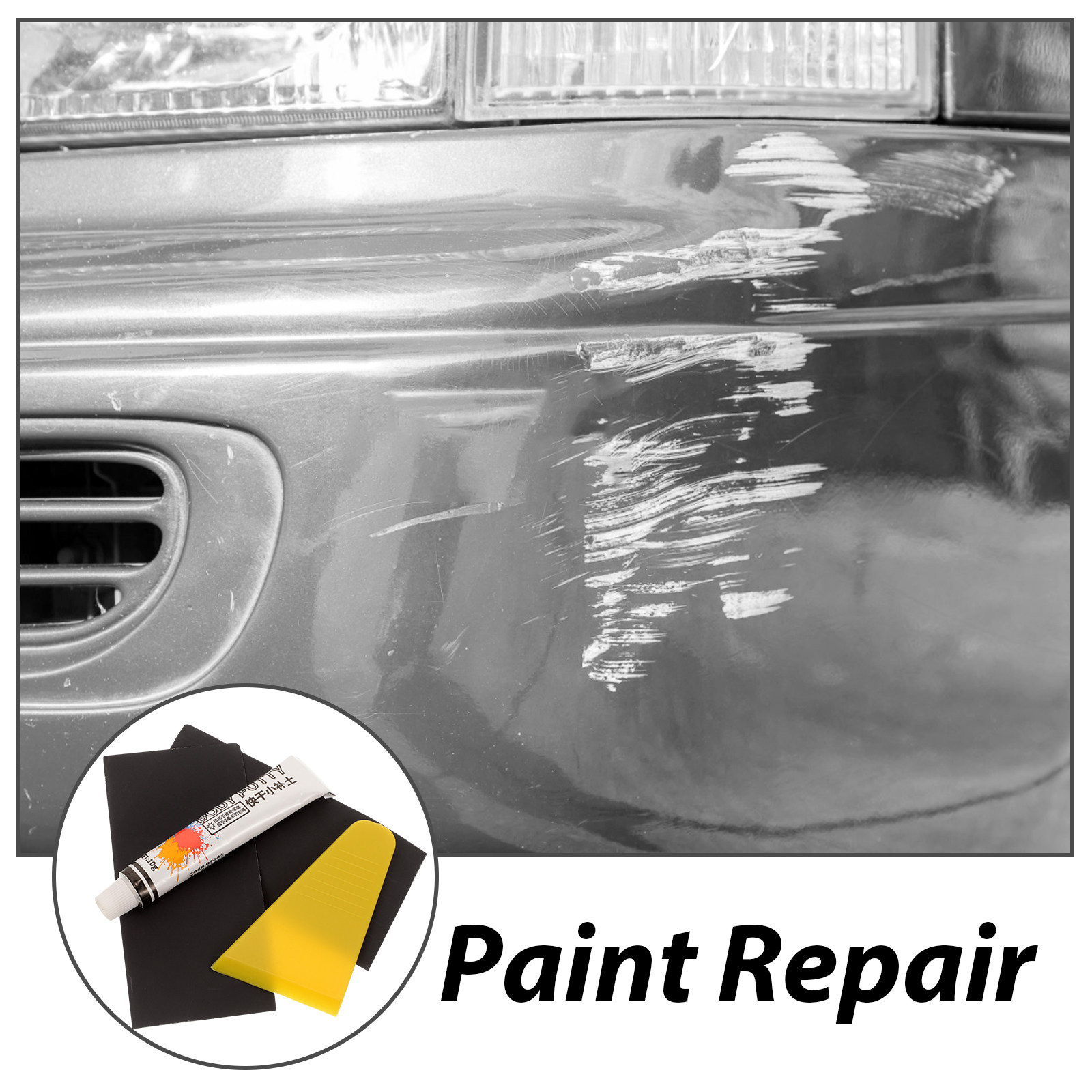 1Set Car Scratch Repair Kit wi - Auto Body Filler 评论和价格