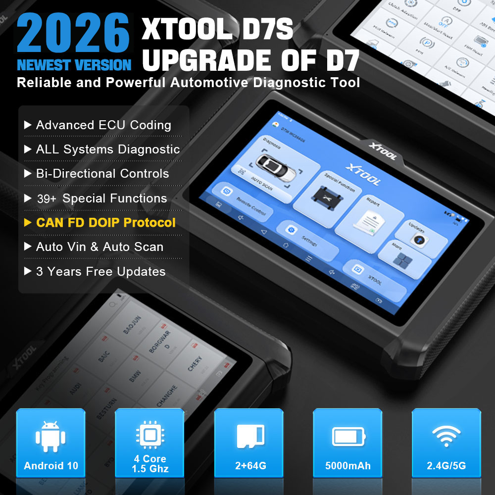 USA Warehouse XTOOL D7S Car EC - Car Diagnostic Tool 评论和价格