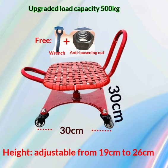 Lying Board Adjustable Height  - Garage Creeper Roller 评论和价格