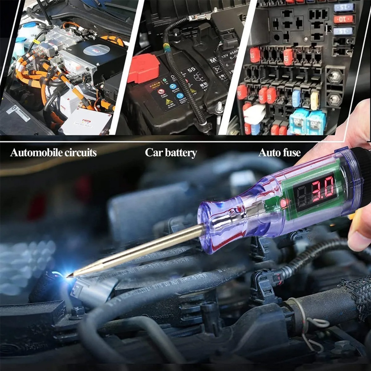 Car Truck Voltage Circuit Test - Car Diagnostic Tool 评论和价格